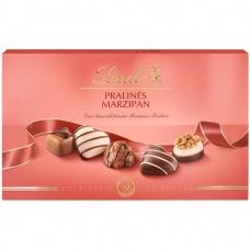 Шоколадні цукерки Lindt pralines marzipan 125г