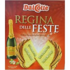 Подарунковий набір Dal Colle панеттоне фісташковий та шампанське 650г