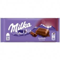 Шоколад Milka Zartherb 100г