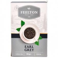 Чай черный листовой Feelton earl grey 90 г