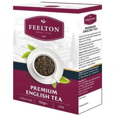 Чай черный Feelton premium english tea 70 г