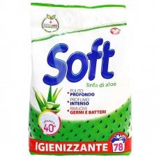 Порошок Soft Linfa di Aloe дезінфікуючий 78 прань 3.9 кг
