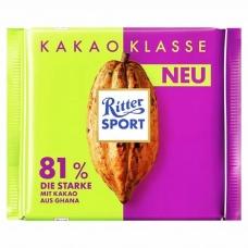 Шоколад Ritter Sport 81% какао 100г