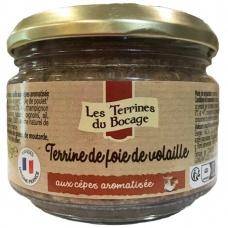 Паштет Les Terrines du Bocage з курячої печінки та грибами 180г