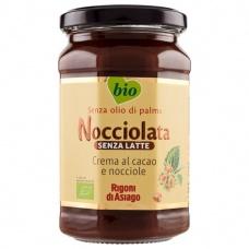 Шоколадна паста Nocciolata Bio senza latte з фундуком 325 г