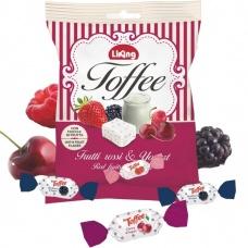 Фруктові цукерки Liking Toffee з йогуртом без глютену 175 г