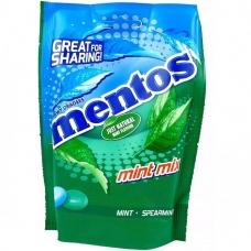 Мятные жевательные драже Mentos mint mix 160 г
