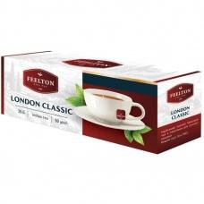 Чай чорний в пакетиках London classic 50 г