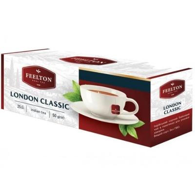 Чай черный в пакетиках London classic 50 г
