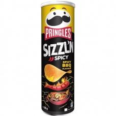 Чіпси Pringles Sizzln Spicy 180 г