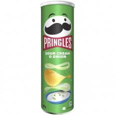 Чіпси Pringles сметана та зелена цибуля 185 г