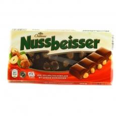 Шоколад Nussbeisser молочний з горіхами 100г