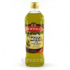 Олія оливкова Bertolli Poggio dell ulivo extra vergine 0,75л