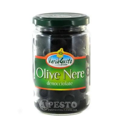 Оливки черные Vario Gusto без косточки 125 г