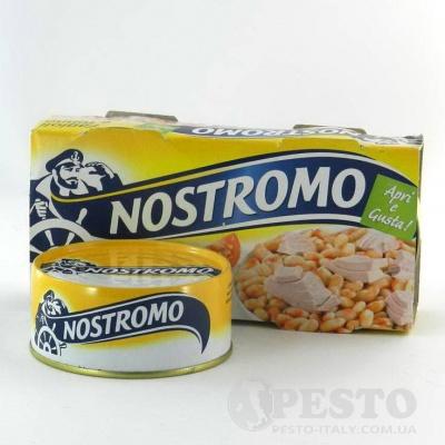 Тунець Nostromo fagioli e tonno 160 г (салат)