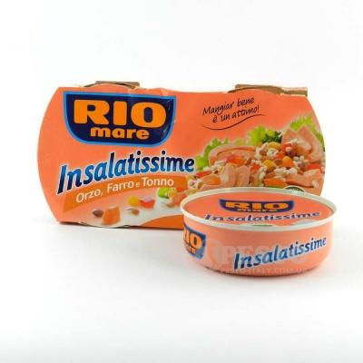 Тунець Rio mare orzo farro e tonno 160 г (салат)