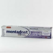 Зубна паста Mentadent максимальний захист, оживляє емаль 75мл