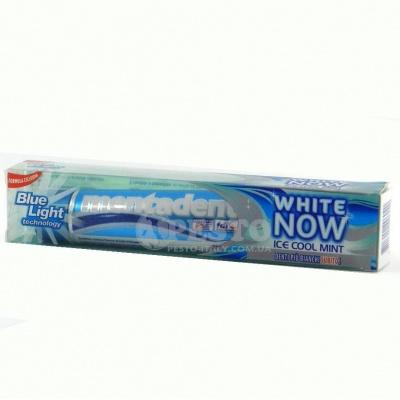 Зубна паста Mentadent white now ice cool mint 75мл 