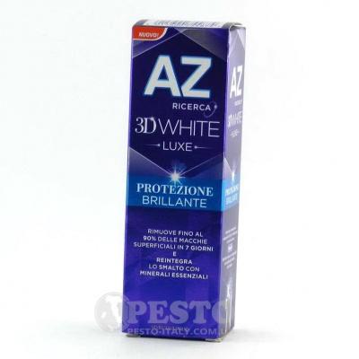 Зубна паста AZ 3D white блискучий захист 75мл 