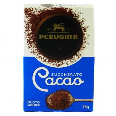 Какао Perugina cacao zuccherato без глютену 75г
