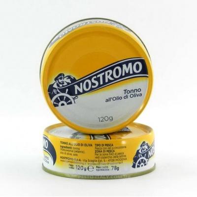 Тунець Nostromo 120 г (в оливковій олії)