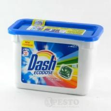 Подушечки для прання Dash ecodose Salva colore 21шт