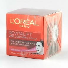 Антивозрастной крем глубокого действия для лица и шеи Loreal Revitalift 50мл