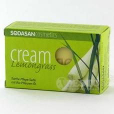Крем-мыло Sodasan органическое лемонграсс 100г