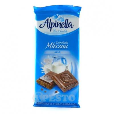 Шоколад Alpinella молочний 100 г