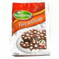 Печенье Realforno Fior di Cacao шоколадное 700г