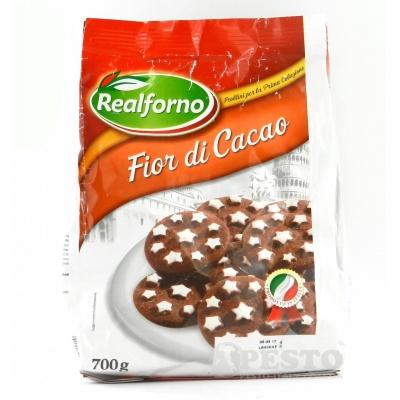 Печиво Realforno Fior di Cacao шоколадне 0.7 кг