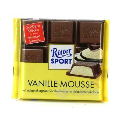 Шоколад Ritter Sport з ванільним мусом 100 г