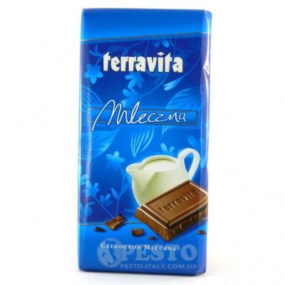 Шоколад Terravita молочний 100 г
