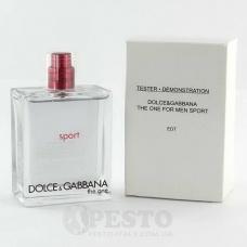 Парфюмированная вода TESTER Dolce Gabbana the one for men sport 100 ml