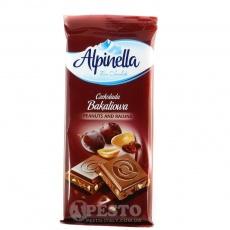 Alpinella молочный арахис и изюм 100 г