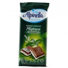 Шоколад Alpinella мятна 100г