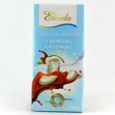 Шоколад Etiuda молочна з кокосом 100 гр