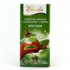 Шоколад Etiuda молочна з мятою 100 гр
