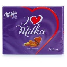 Цукерки Milka з смаком горіха і нуги 110 гр