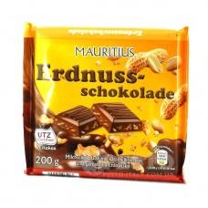 Шоколад Mauritius арахісові 200 гр