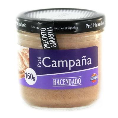 Паштет Hacendado сampana без глютена 160 г