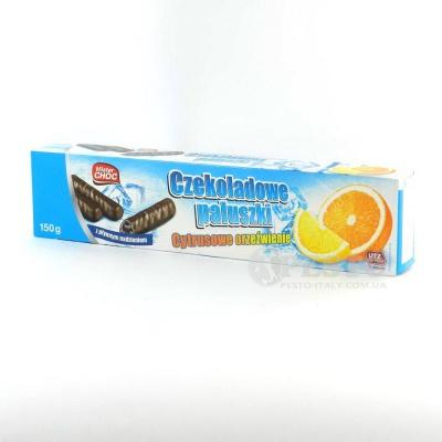 Шоколадные Mister Choc палочки с апельсиново-лимонным ликером 150 г
