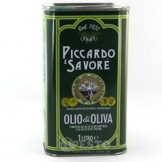 Масло оливковое Piccardo e Savore 1л (в жестяной банке)