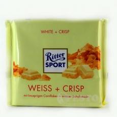 Шоколад Ritter Sport білий з пластівцями 250г