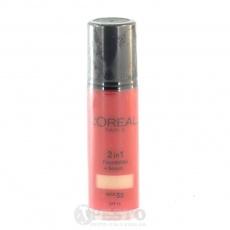 Тональна основа Loreal 2in1beige 55 spf15 30мл