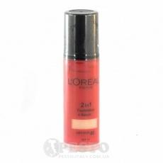 Тональная основа Loreal 2in1light ivory 40 spf15 30мл