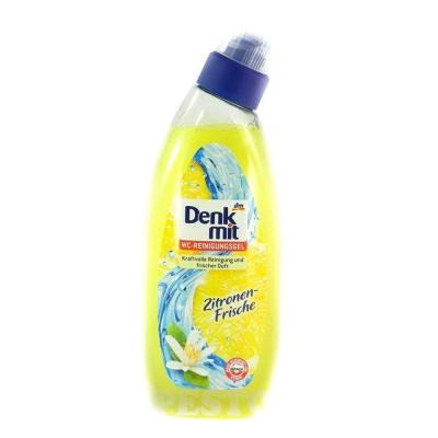 Denkmit WC жидкость для чистки унитаза лимонная свежесть 750 мл