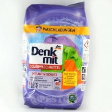 Порошок Denk Mit сolorwaschmittel для кольорової білизни 40 прань 2.700кг