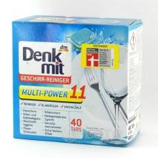Denkmit таблетки для посудомоечной машины 40 таблеток