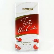 Шоколад Terravita молочний Tylko dla Ciebie 100г